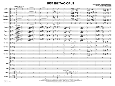 Just the Two of Us (arr. John Wasson) - Conductor Score (Full Score)