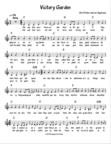 Victory Garden - Lead Sheet