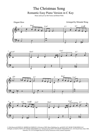 The Christmas Song (Chestnuts Roasting On An Open Fire)