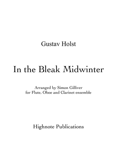 In the Bleak Midwinter