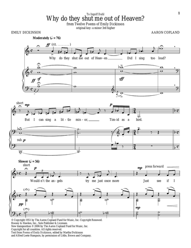 Why Do They Shut Me Out Of Heaven?