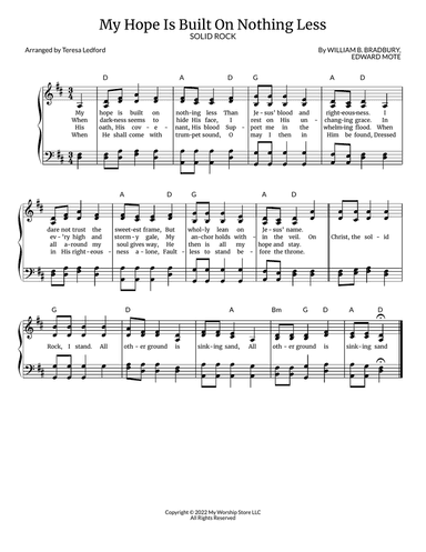 My Hope Is Built On Nothing Less