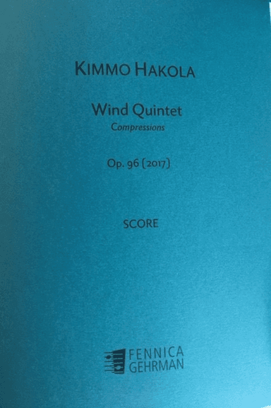 Wind Quintet Op. 96 Compressions