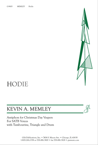 Hodie - SATB edition