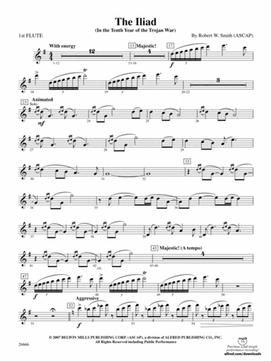 The Iliad: Flute