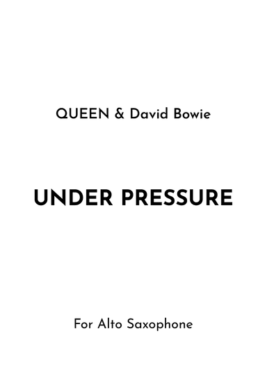 Under Pressure