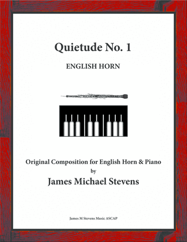 Quietude No. 1 - English Horn & Piano