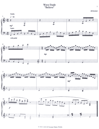 Wave Etude "Believe"