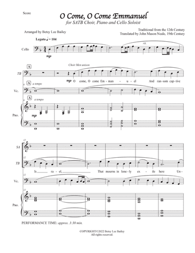 O Come, O Come Emmanuel