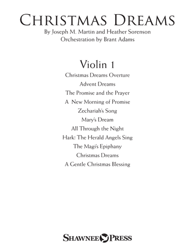 Christmas Dreams (A Cantata) - Violin 1