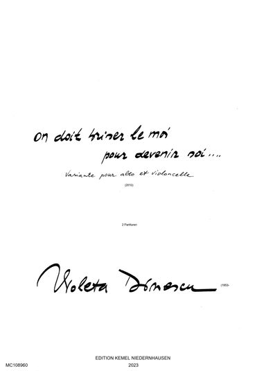 On doit briser le moi pour devenir soi