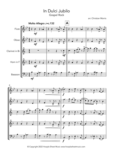 In Dulci Jubilo, Gospel Rock