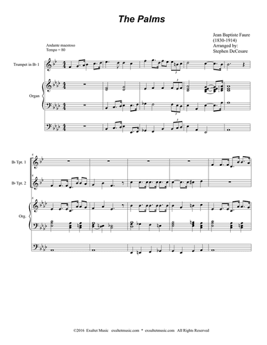 The Palms (Duet for Bb-Trumpet)