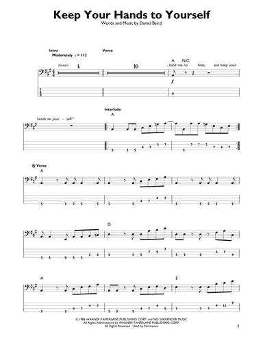 Keep Your Hands To Yourself