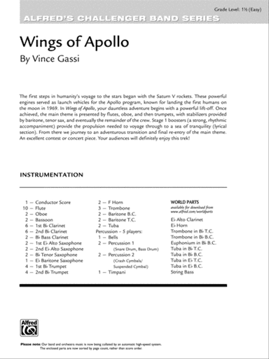 Wings of Apollo: Score