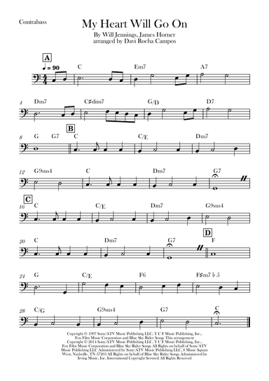 My Heart Will Go On (love Theme From 'titanic')