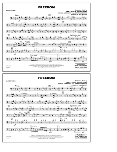 Freedom (arr. Paul Murtha) - Baritone B.C.