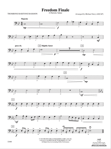 Freedom Finale: 1st Trombone