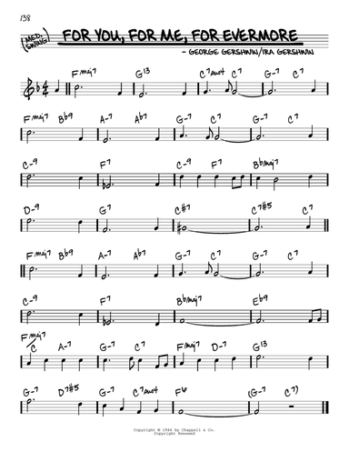 For You, For Me For Evermore