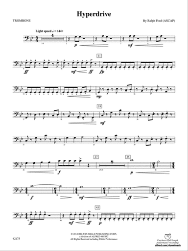 Hyperdrive: 1st Trombone
