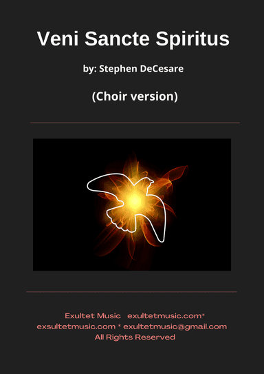 Veni Sancte Spiritus (Choir version)