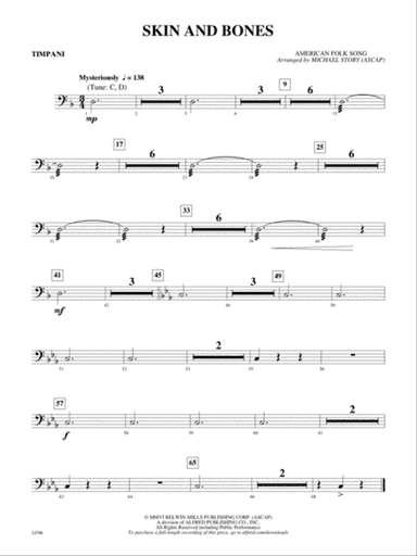 Skin and Bones: Timpani
