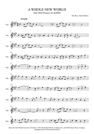 A Whole New World (reprise)