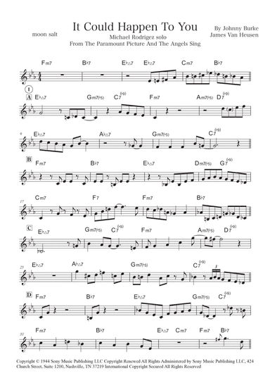 It Could Happen To You