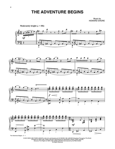 The Adventure Begins (from The Hobbit: An Unexpected Journey)