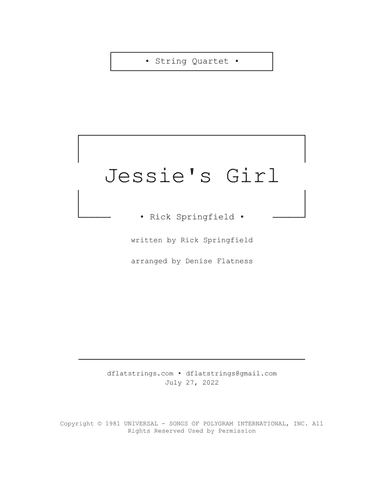 Jessie's Girl