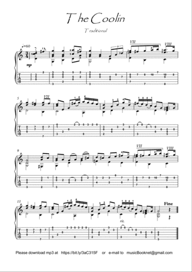The Coolin guitar fingerstyle