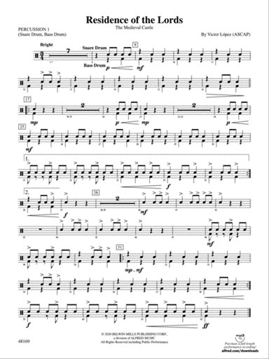 Residence of the Lords: 1st Percussion