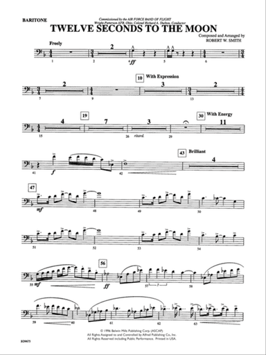 Twelve Seconds to the Moon: Baritone B.C.