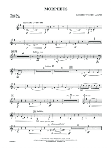 Morpheus: (wp) 1st Horn in E-flat