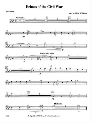 Echoes of the Civil War: Bassoon