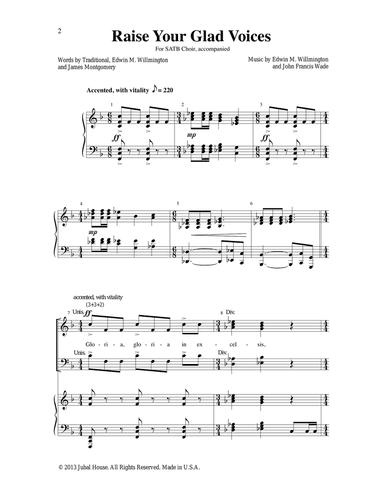 Raise Your Glad Voices