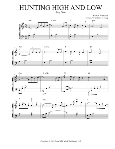 Hunting High And Low