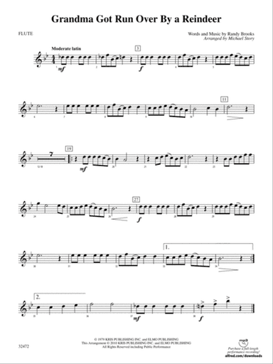 Grandma Got Run Over by a Reindeer: Flute