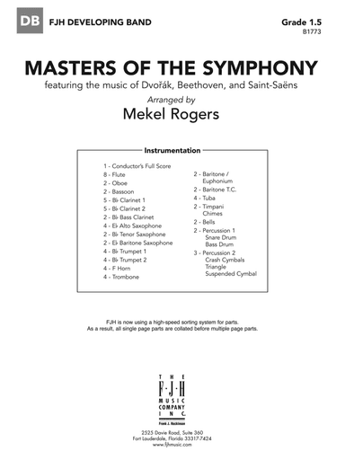 Masters of the Symphony: Score