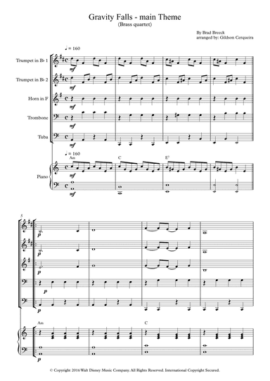 Gravity Falls (main Theme)