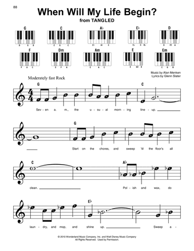 When Will My Life Begin? (from Tangled)