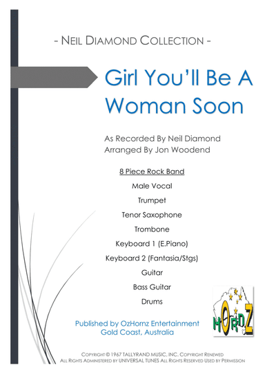 Girl, You'll Be A Woman Soon
