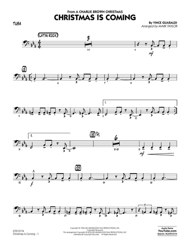 Christmas Is Coming - Tuba