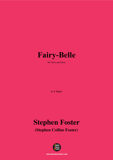 S. Foster-Fairy-Belle,in A Major