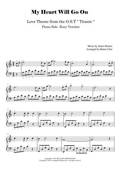 My Heart Will Go On (love Theme From 'titanic')