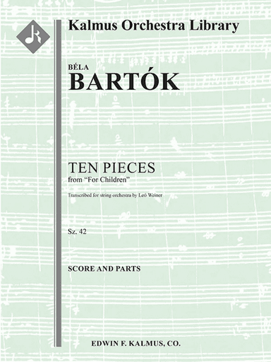 For Children, Sz. 42: Ten Pieces