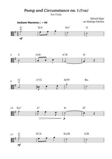 Pomp and Circumstance no. 1 (Trio)
