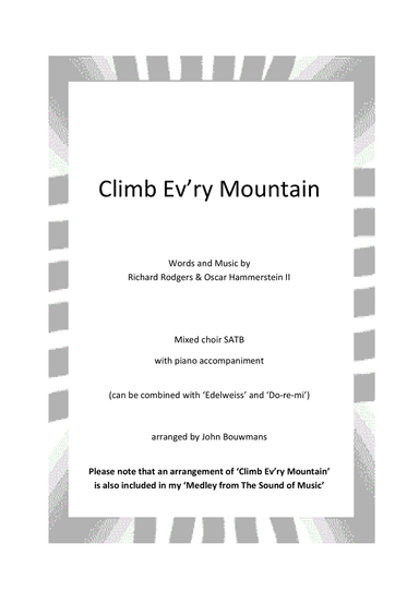 Climb Ev'ry Mountain