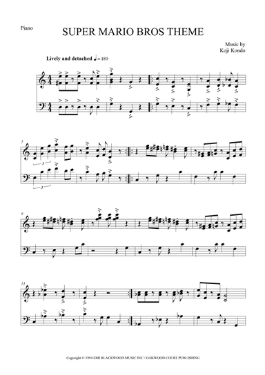 Super Mario Bros Theme