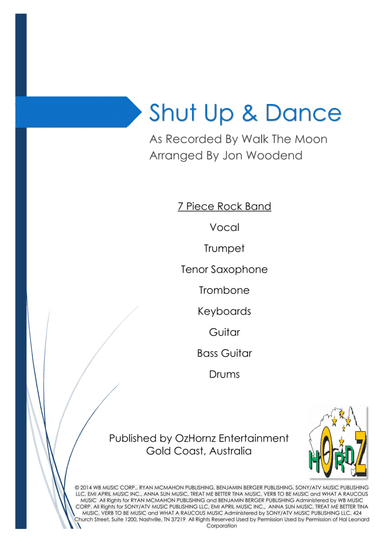 Shut Up And Dance